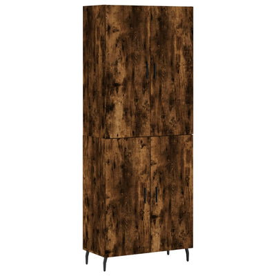 Kaappi savutammi 69,5x34x180 cm tekninen puu