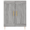 Kaappi harmaa Sonoma 69,5x34x180 cm tekninen puu (67)
