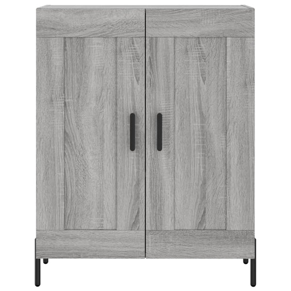 Kaappi harmaa Sonoma 69,5x34x180 cm tekninen puu