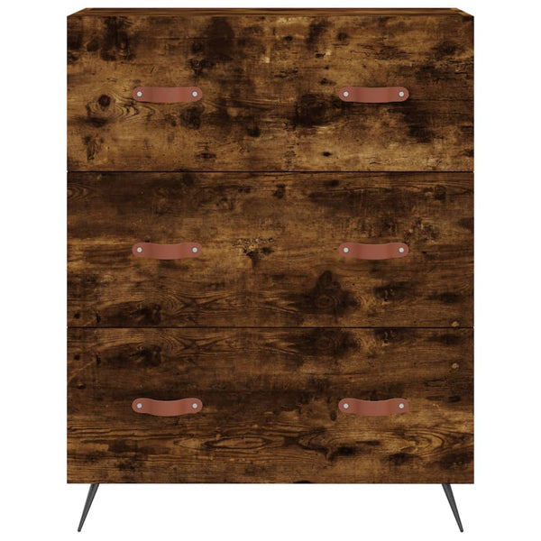 Kaappi savutammi 69,5x34x180 cm tekninen puu