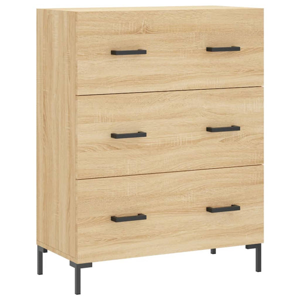 Kaappi Sonoma tammi 69,5x34x180 cm tekninen puu (65)