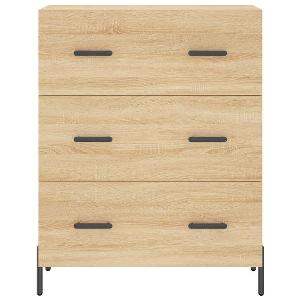 Kaappi Sonoma tammi 69,5x34x180 cm tekninen puu
