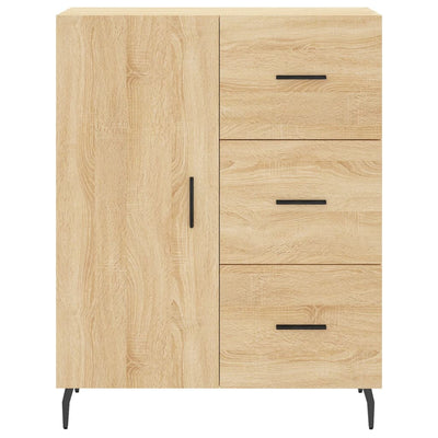 Kaappi Sonoma tammi 69,5x34x180 cm tekninen puu