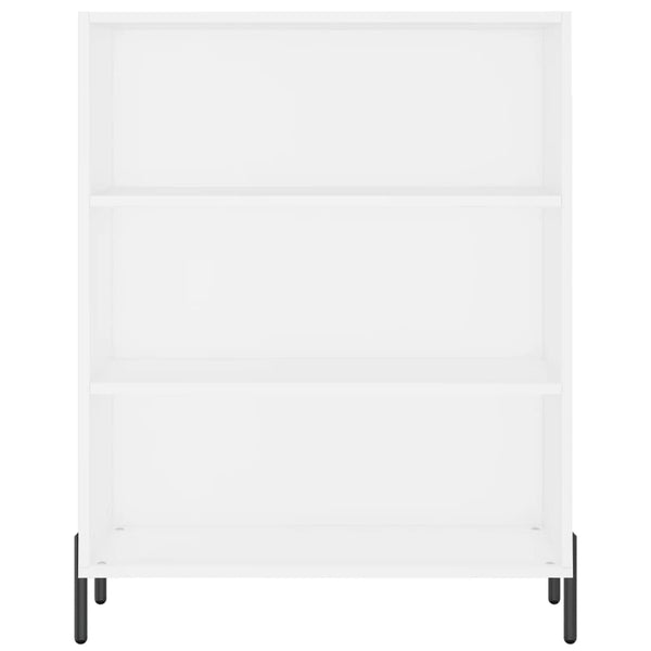 180 cm kaappi valkoinen 69,5x34 cm teknisestä puusta