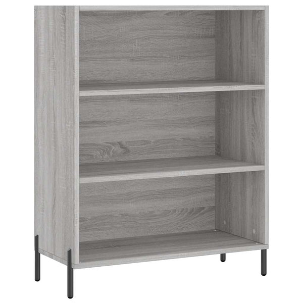 Kaappi harmaa Sonoma 69,5x34x180 cm tekninen puu