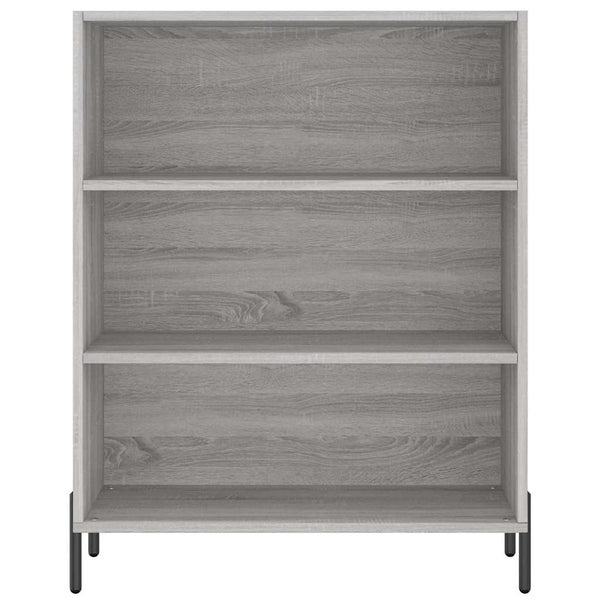 Kaappi harmaa Sonoma 69,5x34x180 cm tekninen puu