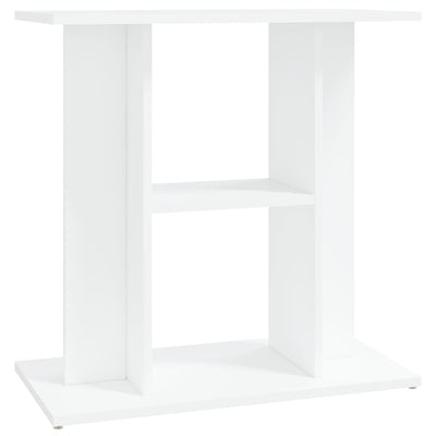 Akvaarioteline valkoinen 60x30x60 cm tekninen puu