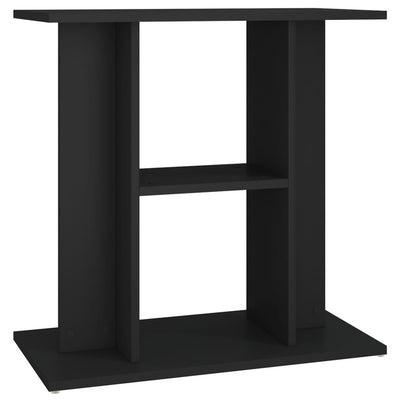 Akvaarioteline musta 60x30x60 cm tekninen puu