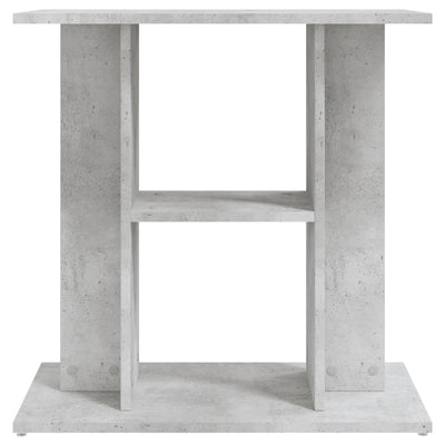 Akvaarioteline betoninharmaa 60x30x60 cm tekninen puu
