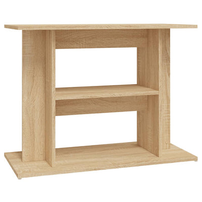 Akvaarioteline Sonoma-tammi 80x35x60 cm tekninen puu