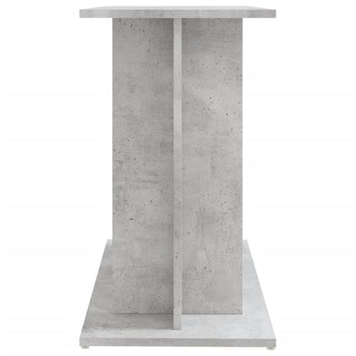 Betoninharmaa akvaarioteline Millie 80x35x60cm (puinen)