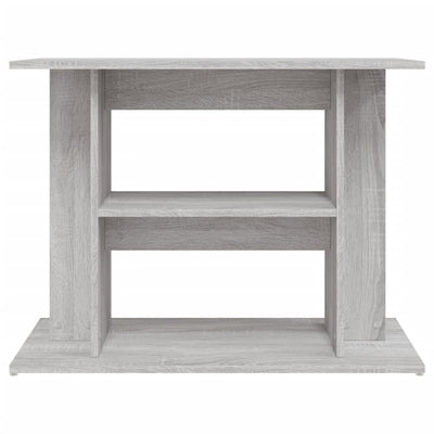 Akvaarioteline harmaa Sonoma 80x35x60 cm tekninen puu