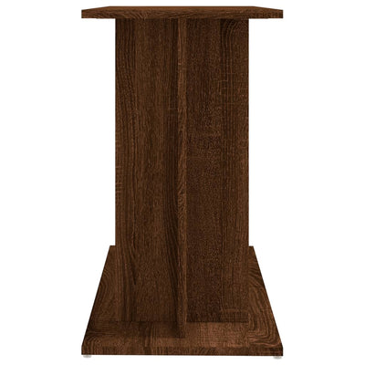 Akvaarioteline ruskea tammi 80x35x60 cm tekninen puu