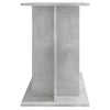 Betoninharmaa akvaarioteline Millie 100x40x60cm (puinen)