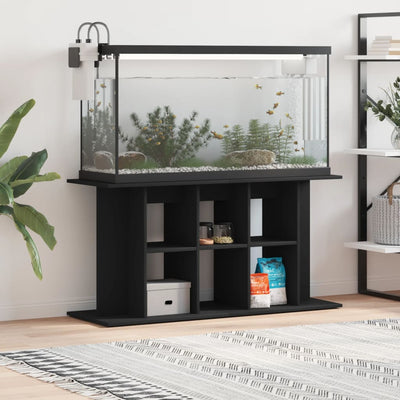 Akvaarioteline musta 120x40x60 cm tekninen puu