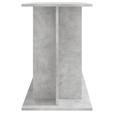 Betoninharmaa akvaarioteline Millie 120x40x60cm (puinen)
