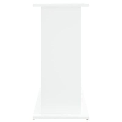 Akvaarioteline valkoinen 81x36x73 cm tekninen puu