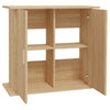 Akvaarioteline Sonoma-tammi 81x36x73 cm tekopuu