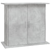 Akvaarioteline betoniharmaa 81x36x73 cm tekopuu