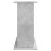 Akvaarioteline betoniharmaa 81x36x73 cm tekopuu