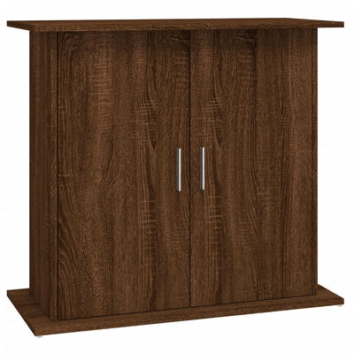 Akvaarioteline ruskea tammi 81x36x73 cm tekninen puu
