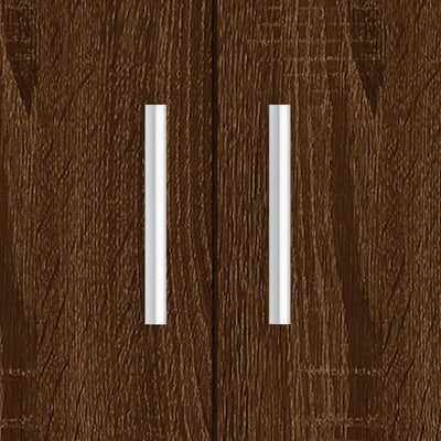 Ruskea akvaarioteline Omurbec 81x36x73cm (tammi, puinen)