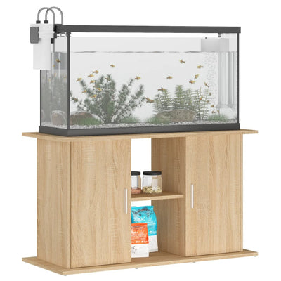 Akvaarioteline Sonoma-tammi 101x41x58 cm tekninen puu