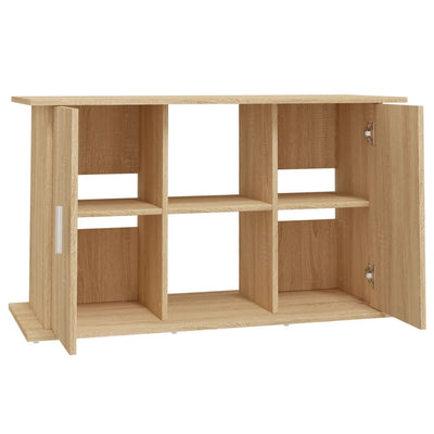 Akvaarioteline Sonoma-tammi 101x41x58 cm tekninen puu