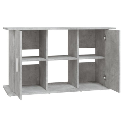 Akvaarioteline betoninharmaa 101x41x58 cm tekninen puu