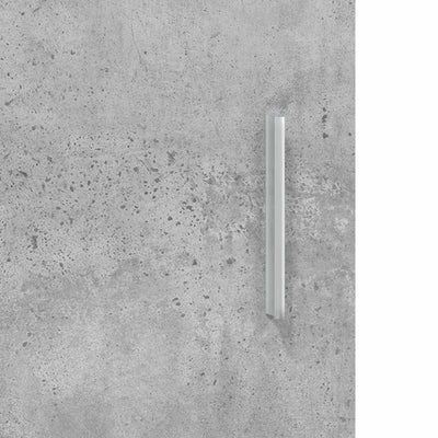 Betoninharmaa akvaarioteline Omurbec 101x41x58cm (puinen)