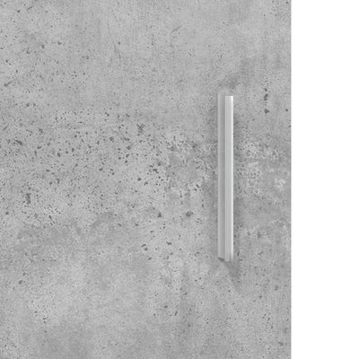 Akvaarioteline betoninharmaa 101x41x58 cm tekninen puu