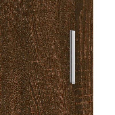 Akvaarioteline ruskea tammi 101x41x58 cm tekninen puu