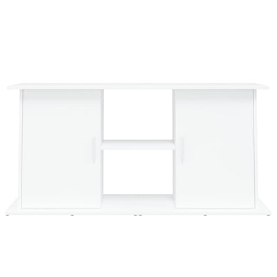 Valkoinen akvaarioteline Omurbec 121x41x58cm (puinen)