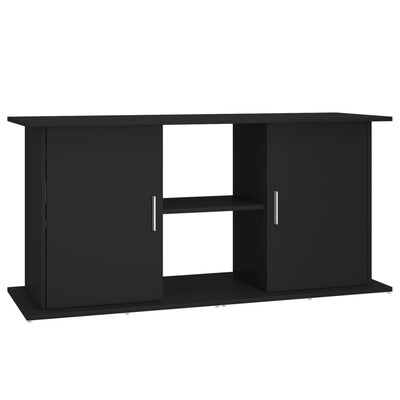 Akvaarioteline musta 121x41x58 cm tekninen puu