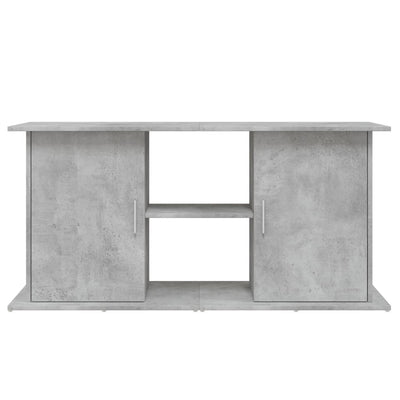 Akvaarioteline betoninharmaa 121x41x58 cm tekninen puu