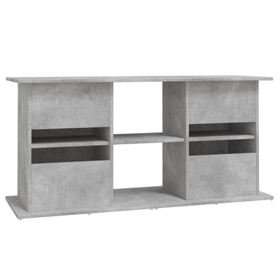 Akvaarioteline betoninharmaa 121x41x58 cm tekninen puu