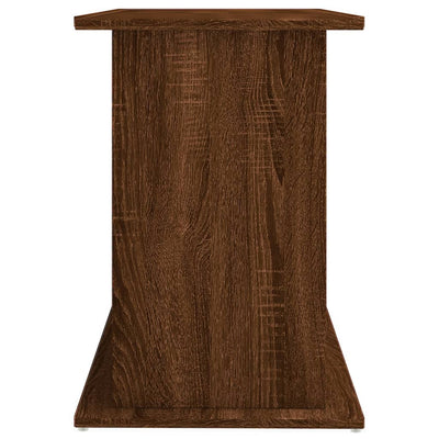 Akvaarioteline ruskea tammi 121x41x58 cm tekninen puu