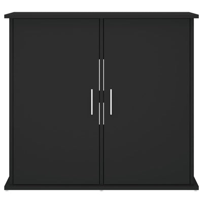 Akvaarioteline musta 81x36x73 cm tekninen puu