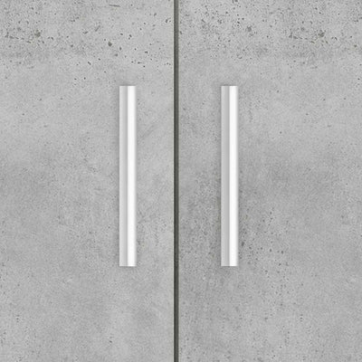 Betoninharmaa akvaarioteline Varhelyi 81x36x73cm (puinen)