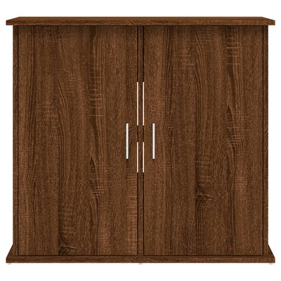 Akvaarioteline ruskea tammi 81x36x73 cm tekninen puu