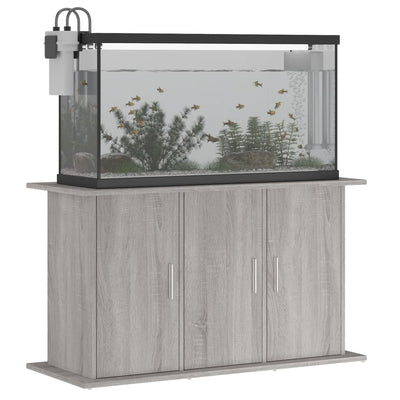 Akvaarioteline harmaa Sonoma 101x41x58 cm tekninen puu
