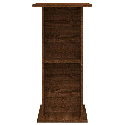 Akvaarioteline ruskea tammi 60,5x36x72,5 cm tekninen puu