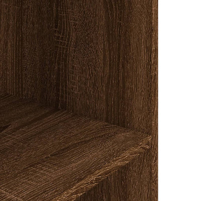 Akvaarioteline ruskea tammi 60,5x36x72,5 cm tekninen puu