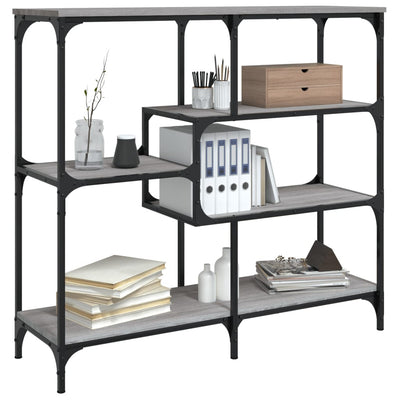 Harmaa konsolipöytä Dionita 103x32x95cm (puinen)