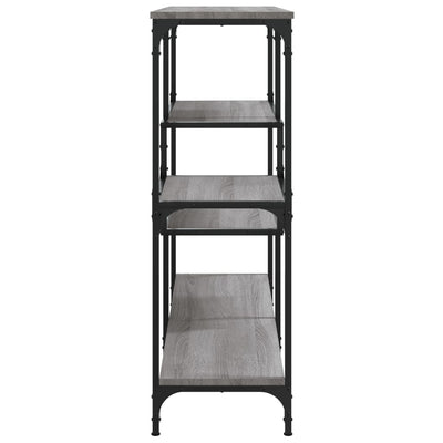 Konsolipöytä harmaa Sonoma 103x32x95 cm tekninen puu