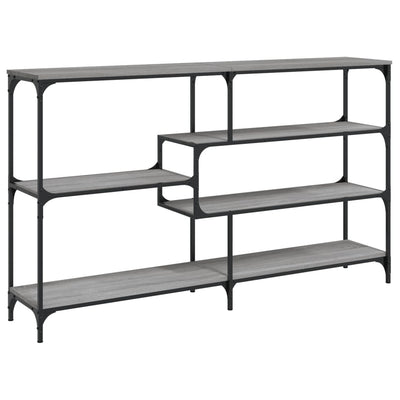 Harmaa konsolipöytä Dionita 160x32x95cm (puinen)