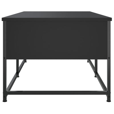Sohvapöytä musta 100x51x40 cm tekninen puu