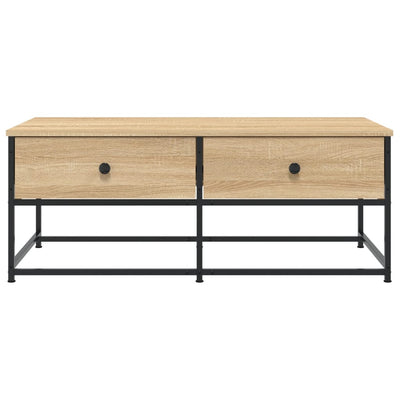 Sohvapöytä Sonoma-tammi 100x51x40 cm tekninen puu