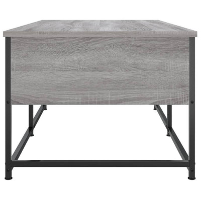 Sohvapöytä harmaa Sonoma 100x51x40 cm tekninen puu