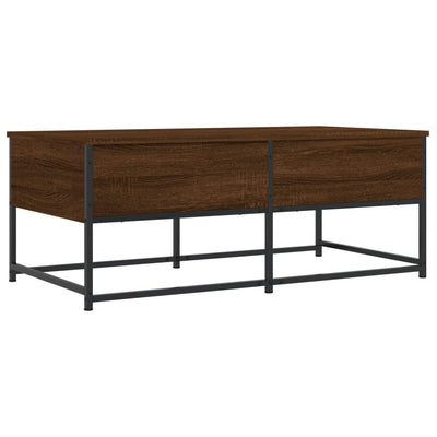 Sohvapöytä ruskea tammi 100x51x40 cm tekninen puu